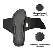 NORTIV 8 Men's Slide Sandals Memory Foam Comfort Lightweight Beach Shoes Black Size 12 M US Fusion