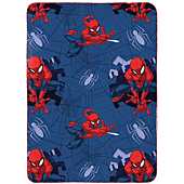 Marvel Spiderman Travel Set - 3 Piece Kids Travel Set Includes Blanket, Pillow, & Plush (Offical Marvel Product)
