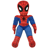Jay Franco Marvel Super Hero Adventures Toddler Spiderman Plush Stuffed Pillow Buddy - Super Soft Polyester Microfiber, 20 inch (Official Marvel Product)