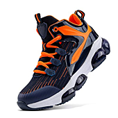 VITUOFLY Kids Basketball Shoes Boys Air Cushion Sneakers Girls Mid Top School Training Shoes Non-Slip Outdoor Sports Shoes Comfortable Boys Running Shoes Durable Little Kid/Big Kid