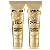 Pantene Hair Mask, Miracle Rescue Deep Conditioning Treatment, Hydrate Dry Hair, Twin Pack, 8 Oz Each