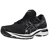 ASICS Men's GT-2000 9 Running Shoes, 10.5, Black/White