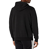 PUMA mens Classics Hoodie Hooded Sweatshirt, Black, X-Large US