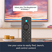 Fire TV Stick (3rd Gen) with Alexa Voice Remote (includes TV controls) | HD streaming device | 2021 release