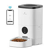 PETLIBRO Automatic Cat Feeders, Cat Food Dispenser with Customize Feeding Schedule, Timed Cat Feeder with Interactive Voice Recorder, Automatic Pet Feeder for Cat Dog 1-4 Meals Dry Food 4L