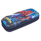 WINGHOUSE x MARVEL Avengers Embossed Dynamic Spider Double-Layered EVA Pencil Holder Organizer Supplies