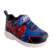 Marvel Spiderman Toddler Light-UP Sneaker Size 9 Royal Blue