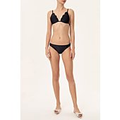 Adriana Degreas, Solid Bikini With Straps And Side Ties, S, Black