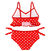 swimsobo Tankini Swimsuits for Girls Fashion Swimwear Quick Dry Bikini Two Piece Bathing Suit Summer Vacation Surfing Size 9 10