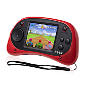 Kids Handheld Game Portable Video Game Player with 200 Games 16 Bit 2.5 Inch Screen Mini Retro Electronic Game Machine ,Best Gift for Child (Red)