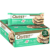 Quest Nutrition Protein Bar, Peppermint Bark, 12 Count
