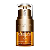 Clarins Double Serum Eye | Anti-Aging Eye Treatment | Visibly Smoothes, Firms, Hydrates and Revitalizes For More Youthful-Looking Eyes In Just 7 Days* | 13 Plant Extracts, Including Turmeric | 0.6 Oz