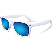 FEISEDY Women Retro Polarized Sunglasses Classic 80s Men Sunglasses Trendy UV400 B1858