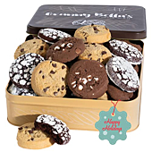 GrannyBellas Christmas Fresh Bakery Cookies Gift Baskets, Homemade Gourmet Chocolate Cookie Gifts, Prime Mens Holiday Assortment Food Box Ideas, Candy Sets Basket Delivery, For Her Men Women Families