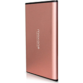 Maxone 320GB Ultra Slim Portable External Hard Drive HDD USB 3.0 for PC, Mac, Laptop, PS4, Xbox one - Rose Pink