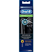 Oral-B CrossAction Replacement Black Toothbrush Heads
