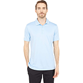 adidas Golf Men's Performance Primegreen Polo Shirt, Clear Sky, Small