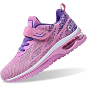 Air Shoes for Boys Girls Kids Children Tennis Sports Athletic Gym Running Sneakers (Pink Size 7 Toddler)
