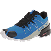 Salomon Speedcross 5 Trail Running Shoes for Men, Skydiver/Black/White, 7