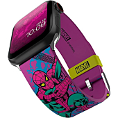MARVEL – Spider-Man Black Light Smartwatch Band - Officially Licensed, Compatible with Every Size & Series of Apple Watch (watch not included)