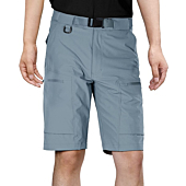 FREE SOLDIER Men's Lightweight Breathable Quick Dry Tactical Shorts Hiking Cargo Shorts Nylon Spandex (Grayish Blue 30W x 10L)