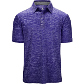 ZITY Golf Polo Shirts for Men Short Sleeve Athletic Tennis T-Shirt 008-Purple M