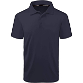 IGEEKWELL Polo Shirts for Men Short Sleeve Golf Tennis T-Shirt Moisture Wicking Printed Shirts Navy