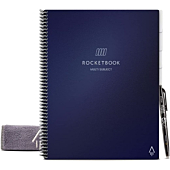 Rocketbook Multi-Subject Smart Notebook | Scannable Notebook with Dividers | Lined Reusable Notebook with 1 Pilot Frixion Pen & 1 Microfiber Cloth 
