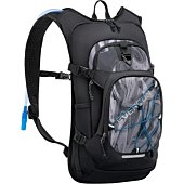 EVERFUN Hydration Backpack with 2L Water Bladder BPA Free Lightweight Insulation Hiking Pack Tactical Backpack Women Men Hydration Day Rucksack for Cycling, Running, Climbing, Camping, Grey