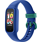 BIGGERFIVE Vigor 2 L Kids Fitness Tracker Watch for Boys Girls Ages 5-15, IP68 Waterproof, Activity Tracker, Pedometer, Heart Rate Sleep Monitor, Calorie Step Counter Watch, Blue