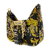 Versace Jeans Couture women Logo couture hobo bags black - gold