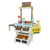 Little Tikes® 3-in-1 Garden to Table Market Pretend Garden Food Growing and Cooking Toy Role Play Kitchen Playset for Multiple Kids and Toddlers