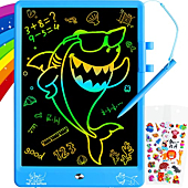ZMLM Gifts for 3-12 Years Old Boys - 10 Inch LCD Writing Doodle Tablet Reusable Drawing Board for Kid Girl Toddler Teen Age 3 4 5 6 7 8 9 Preschool Activity Toy Christmas Game