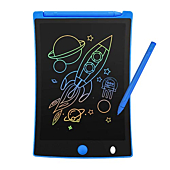 ORSEN Colorful 8.5 inch LCD Writing Tablet, Learning Educational Toys for 3 4 5 6 7 Year Old Girls Boys, Doodle Board Drawing Pad