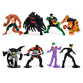 Batman 2-inch Scale 8-Pack of Collectible Mini Action Figures (Amazon Exclusive), Kids Toys for Boys Aged 3 and up