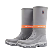 Grundens DECK-BOSS Boot | Durable, Waterproof, Grey, M 10