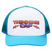 Stranger Things Netflix Series Blue & White Thinking Hat Trucker Hat