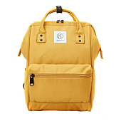 Kah&Kee Polyester Travel Backpack Functional Anti-theft School Laptop for Women Men (Yellow, Large)
