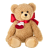 Bearington Harry Heartstrings The Valentine's Day Bear, 16 Inch Teddy Bear Stuffed Animal