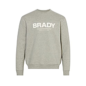 Brady Men's Cotton Fleece R+D Crew, Graphite