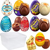 Perfect Easter gift basket featuring the chocolate mix.