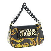 Versace Jeans Couture women Sketch couture handbags black - gold