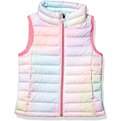 Girls Lightweight Water-Resistant Packable Puffer Vest