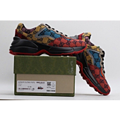 Gucci Rython sneakers in men's size 16G/17 US, made with multi-colored canvas and the signature GG monogram. Guaranteed authentic
