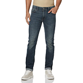 Men's slim straight jeans from Lee, with Extreme Motion technology for comfort and flexibility