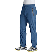 MAGCOMSEN Quick Dry Pants Men Lightweight Hiking Pants Mens Jogger Pants Travel Pants Workout Pants for Men Zipper Pockets Sweatpants for Men