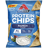 Protein Chips, Ranch, Keto Friendly, Baked Not Fried,1.1 Oz(Pack of 12)