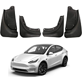 Tesla Model Y Mud Flaps Splash Guards Winter Vehicle Sediment Protection No Need to Drill Holes