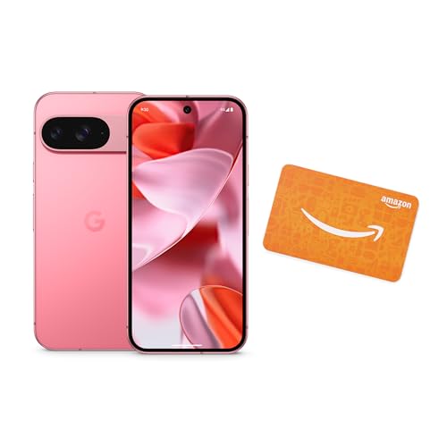 Google Pixel 9 - Peony - 256 GB with $100 Amazon Gift Card