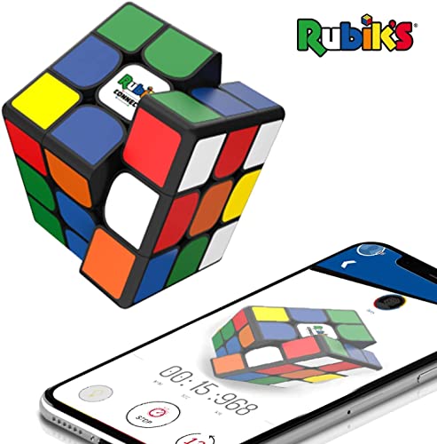 The Original Rubik’s Connected - Smart Digital Electronic Rubik’s Cube That Allows You to Compete with Friends & Cubers Across The Globe. App-Enabled STEM Puzzle That Fits All Ages and Capabilities